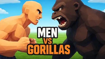 Play Men vs Gorillas - Free Online Horror Game