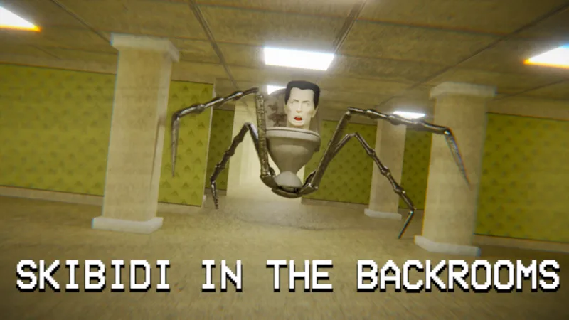Skibidi in the Backrooms - 在线免费恐怖游戏