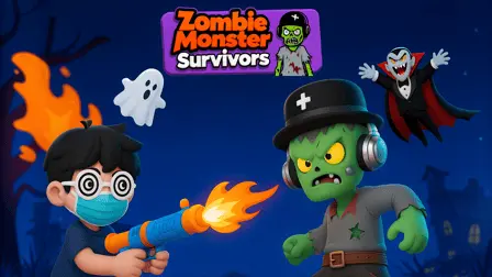 Zombie Monster Survivors background